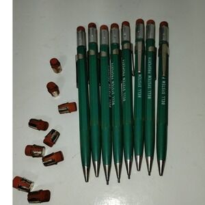 Bell System Set of 8 Mechanical‎ Pencil Lot Vintage Drafting Tool Collectible